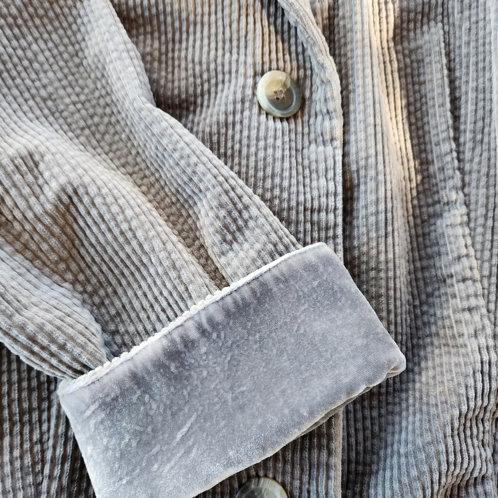 J. Jill Corduroy Blazer - Gray - Picture 2 of 8